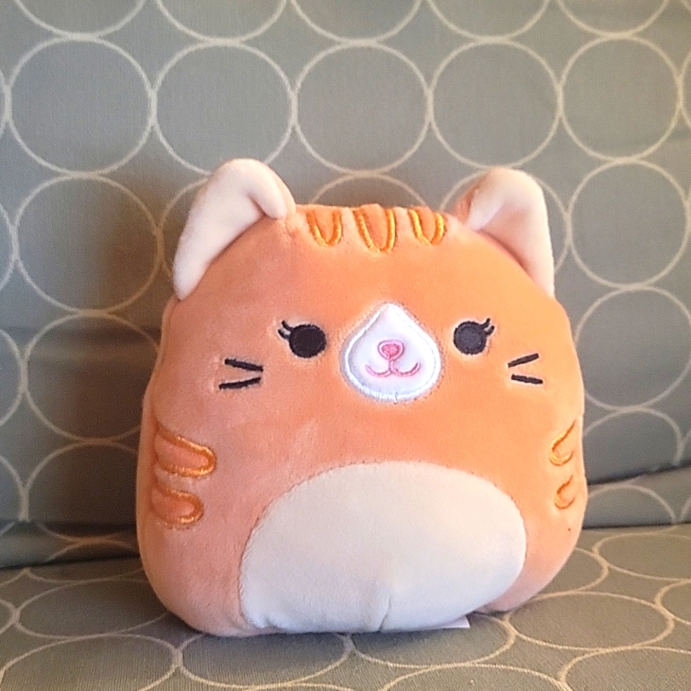 Orange Cat Squishmallow